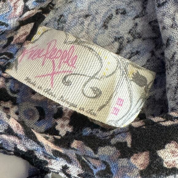 Free People Y2K Jenna Bustier Strappy Floral Tank Top Women’s Size Medium‎ - Picture 10 of 12